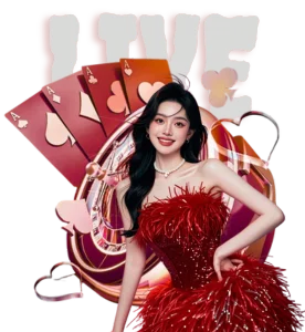 Live casino sa mobile — dealer, roulette at betting table na lumalabas sa screen ng smartphone